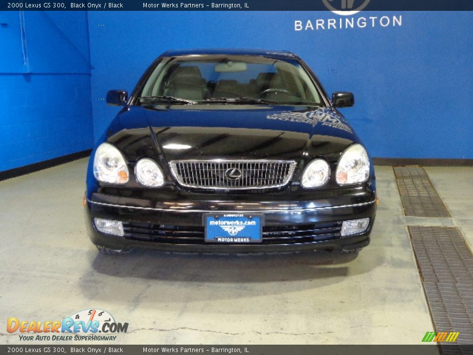 2000 Lexus GS 300 Black Onyx / Black Photo #2