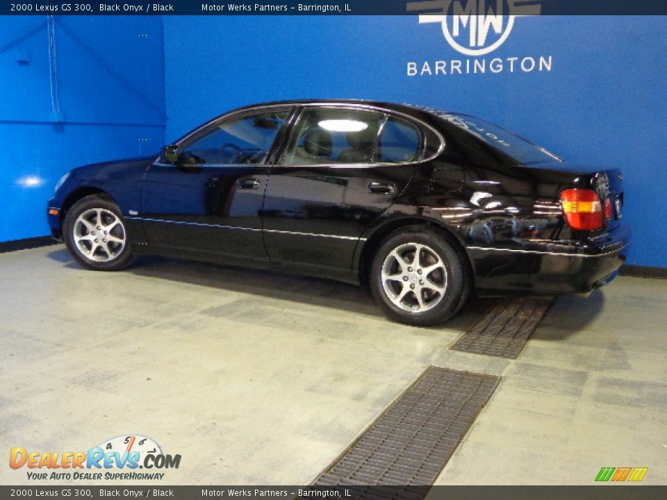 2000 Lexus GS 300 Black Onyx / Black Photo #4