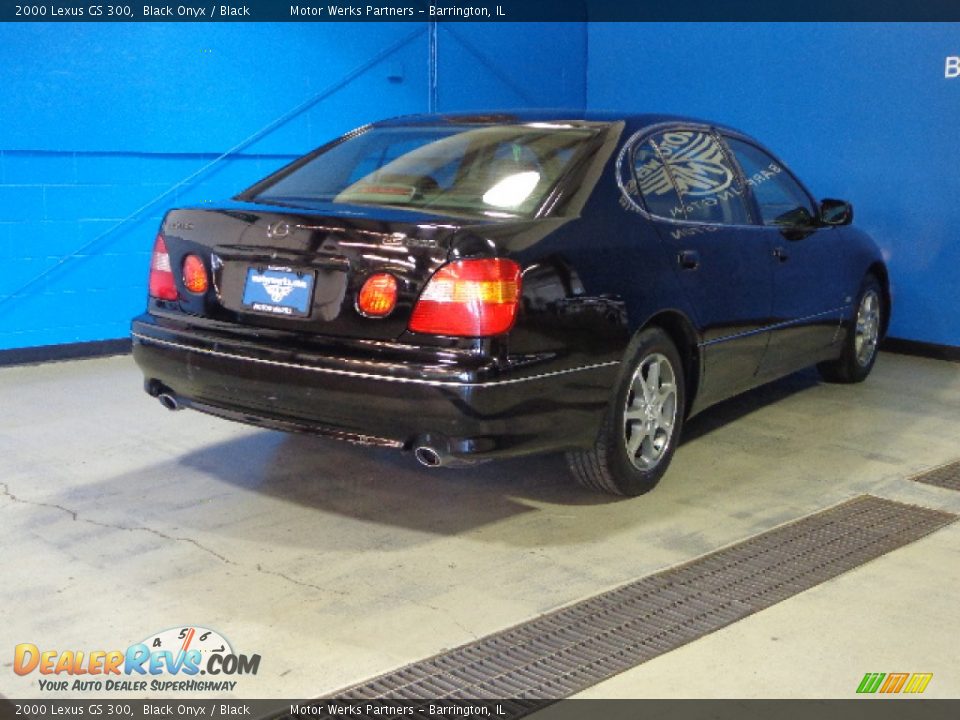 2000 Lexus GS 300 Black Onyx / Black Photo #7