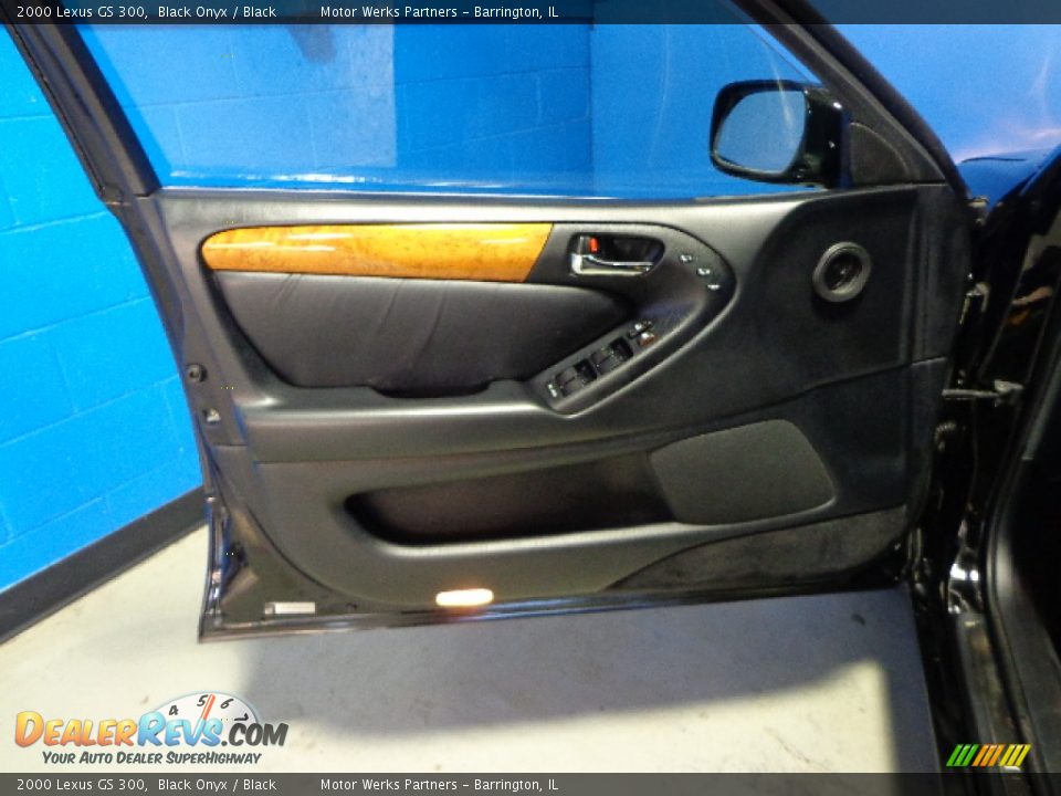 2000 Lexus GS 300 Black Onyx / Black Photo #13
