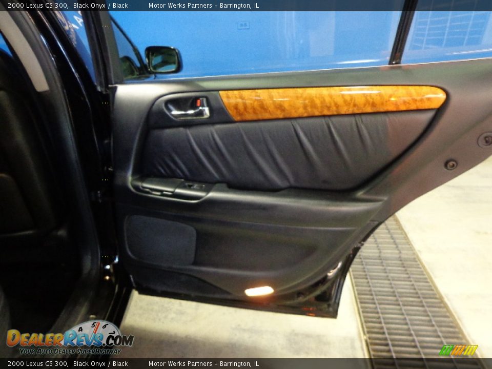 2000 Lexus GS 300 Black Onyx / Black Photo #16