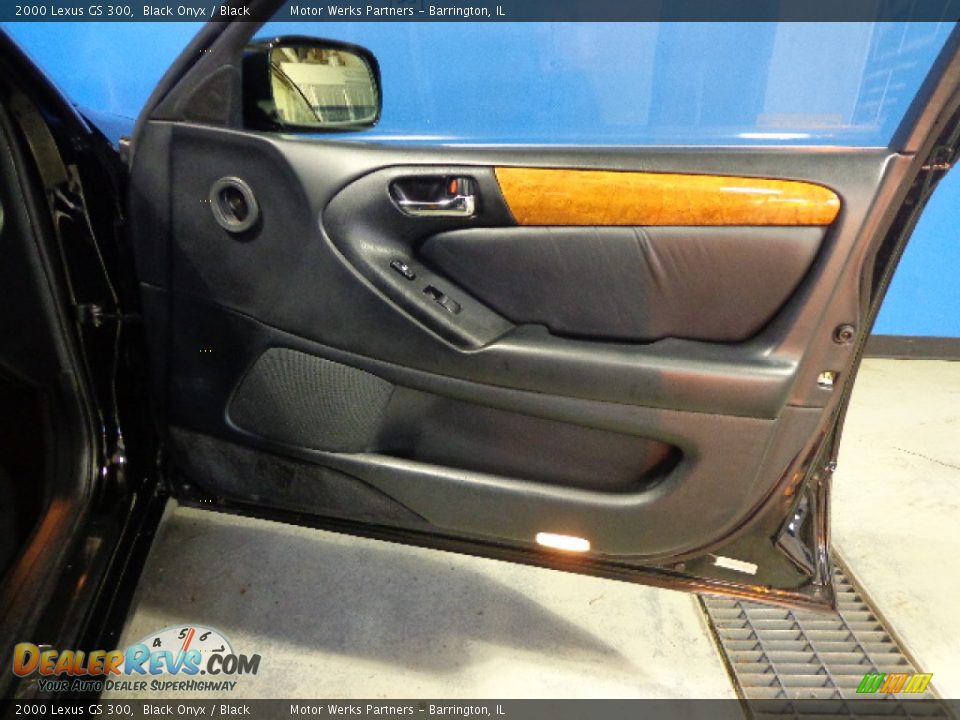 2000 Lexus GS 300 Black Onyx / Black Photo #17