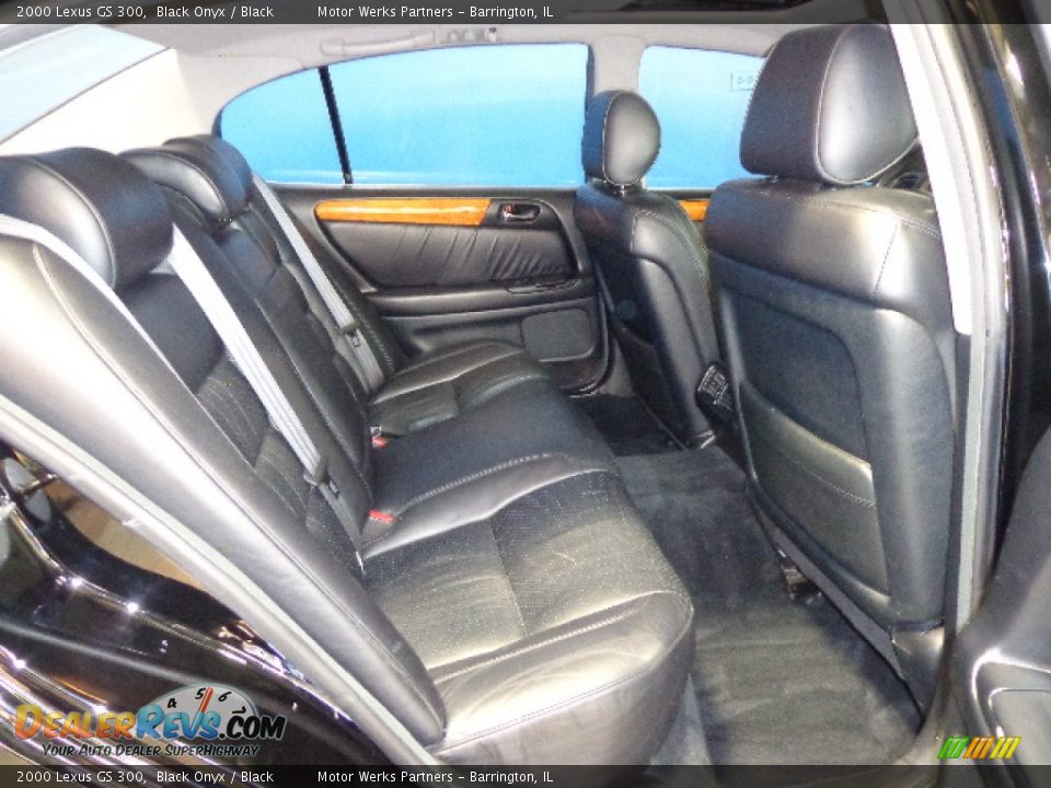 2000 Lexus GS 300 Black Onyx / Black Photo #18