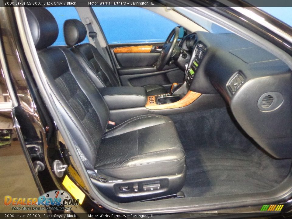 2000 Lexus GS 300 Black Onyx / Black Photo #19