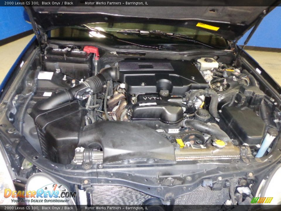 2000 Lexus GS 300 Black Onyx / Black Photo #20