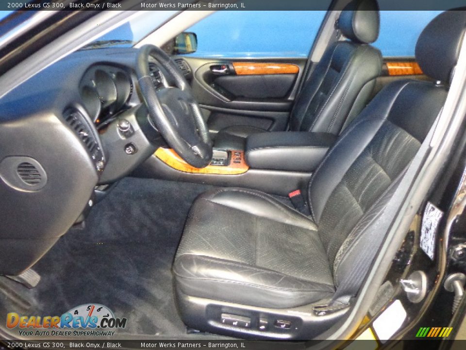 2000 Lexus GS 300 Black Onyx / Black Photo #21