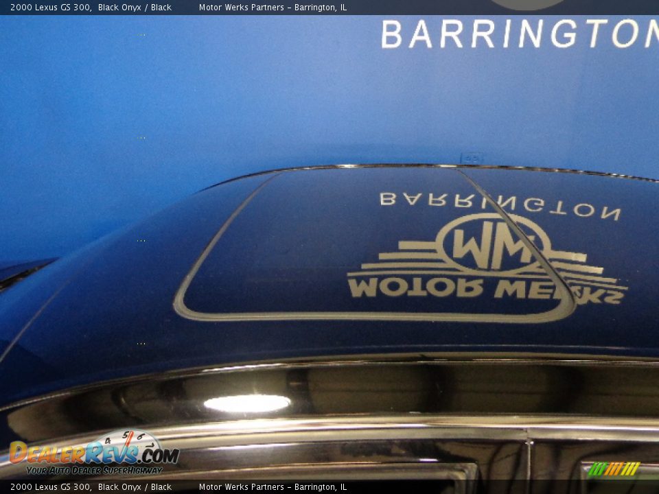 2000 Lexus GS 300 Black Onyx / Black Photo #25