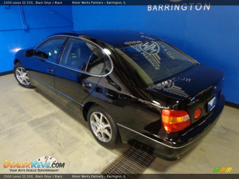 2000 Lexus GS 300 Black Onyx / Black Photo #26