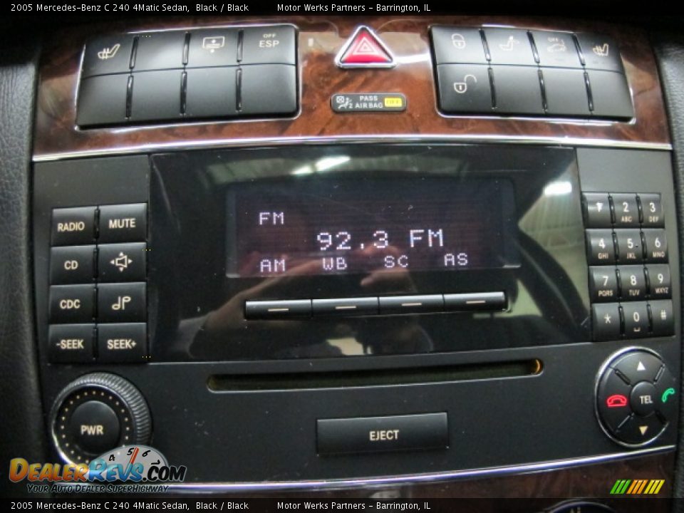 2005 Mercedes-Benz C 240 4Matic Sedan Black / Black Photo #27