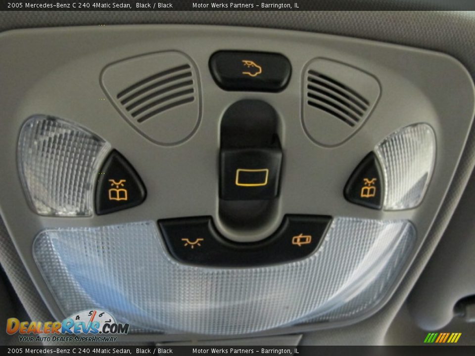 2005 Mercedes-Benz C 240 4Matic Sedan Black / Black Photo #30