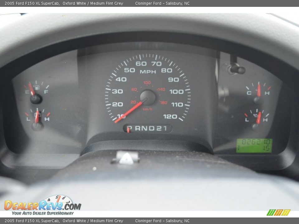 2005 Ford F150 XL SuperCab Gauges Photo #24
