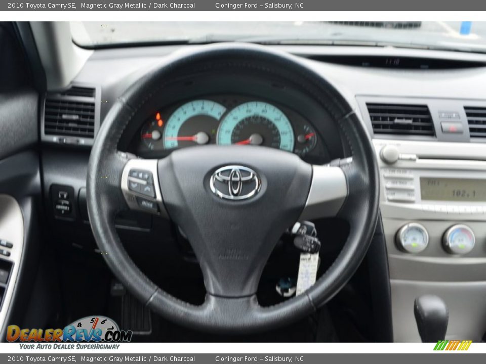 2010 Toyota Camry SE Magnetic Gray Metallic / Dark Charcoal Photo #20