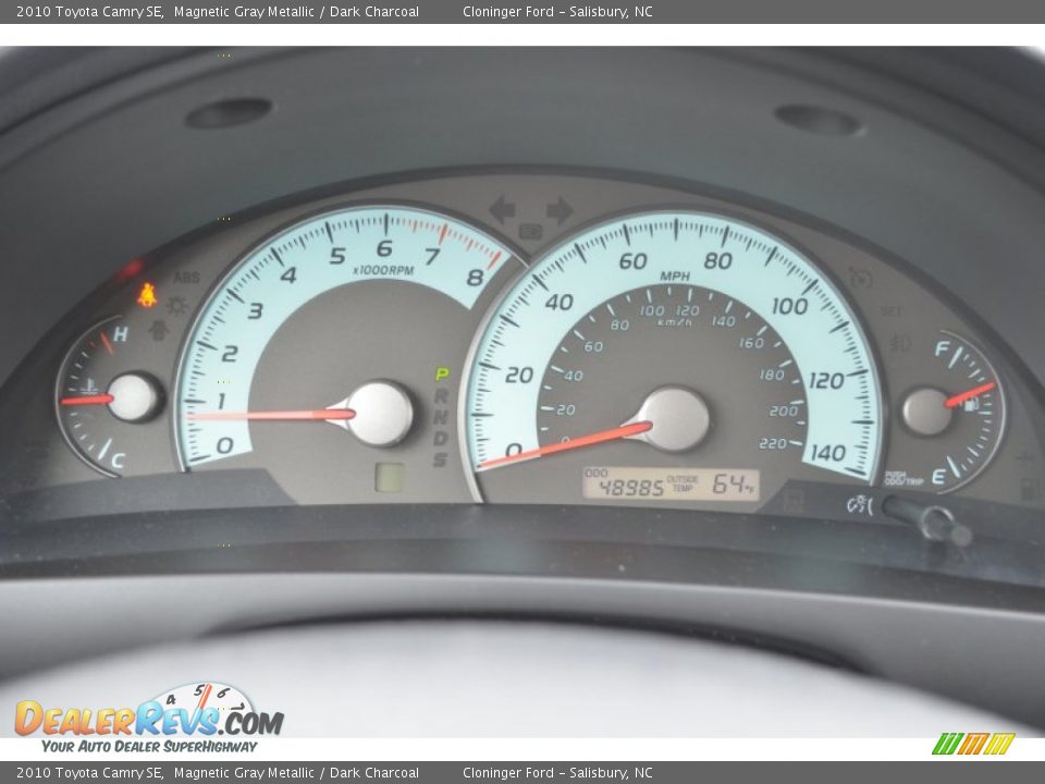 2010 Toyota Camry SE Gauges Photo #25