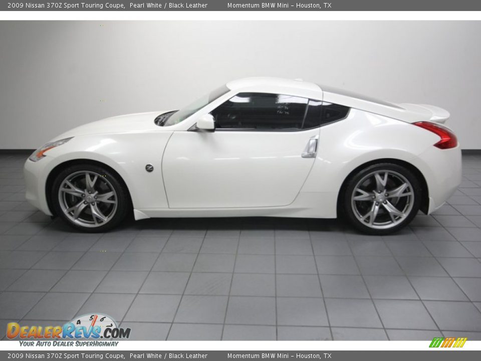 Pearl White 2009 Nissan 370Z Sport Touring Coupe Photo #2
