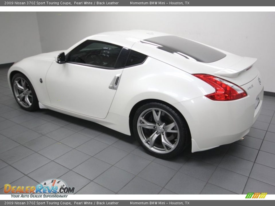 Pearl White 2009 Nissan 370Z Sport Touring Coupe Photo #5