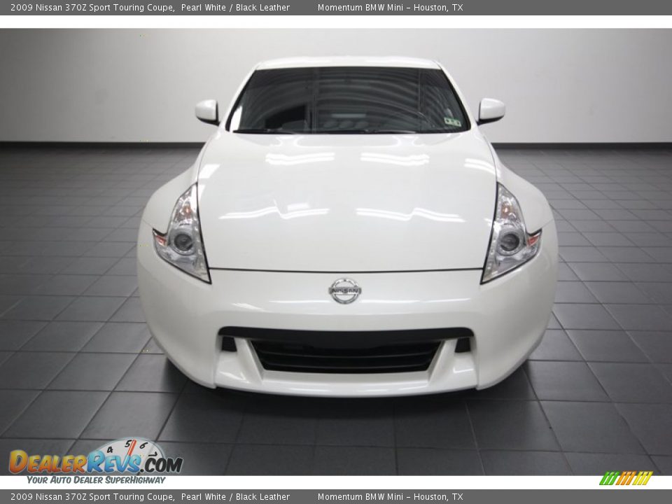 2009 Nissan 370Z Sport Touring Coupe Pearl White / Black Leather Photo #7