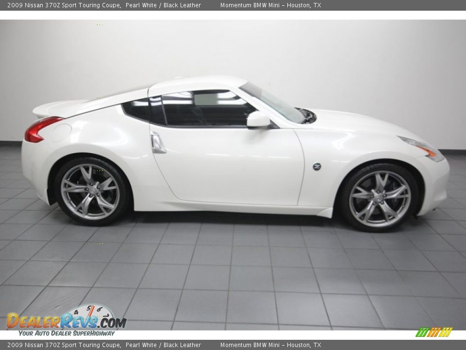 Pearl White 2009 Nissan 370Z Sport Touring Coupe Photo #8