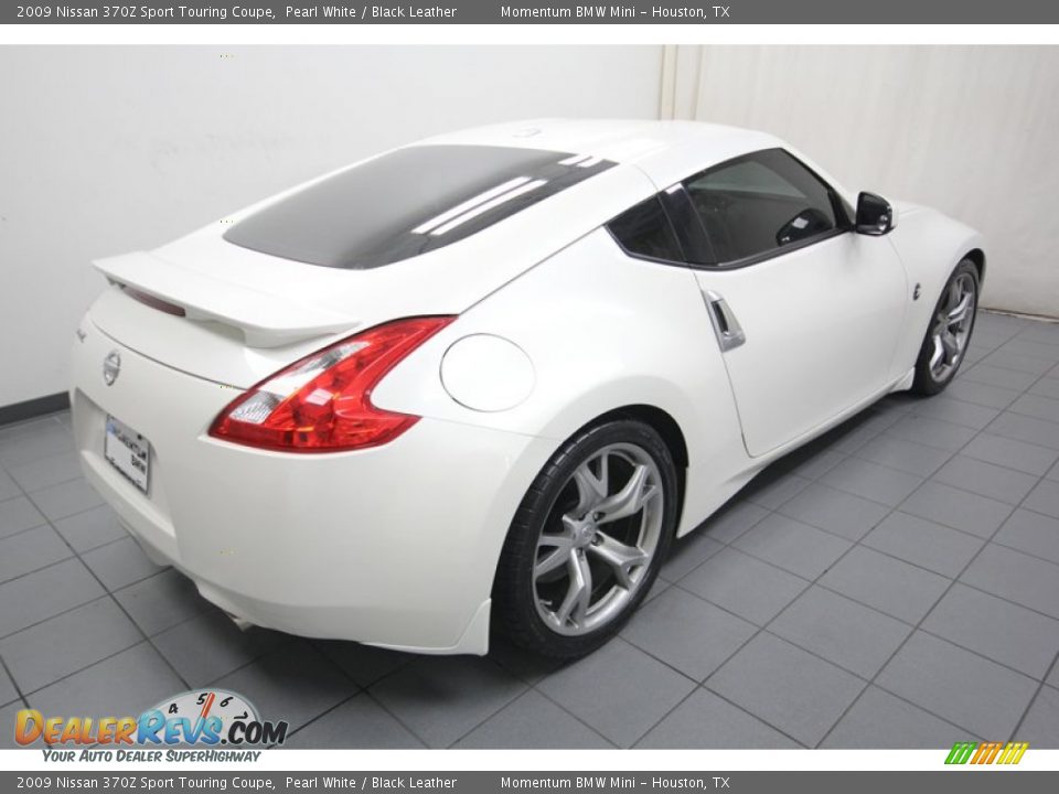 2009 Nissan 370Z Sport Touring Coupe Pearl White / Black Leather Photo #11