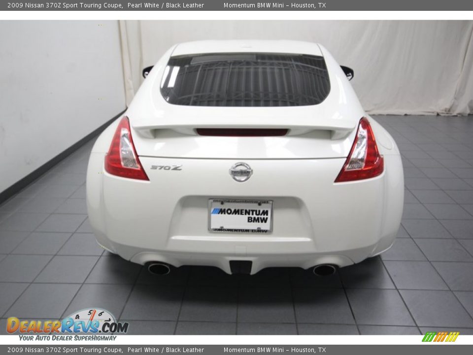 2009 Nissan 370Z Sport Touring Coupe Pearl White / Black Leather Photo #12