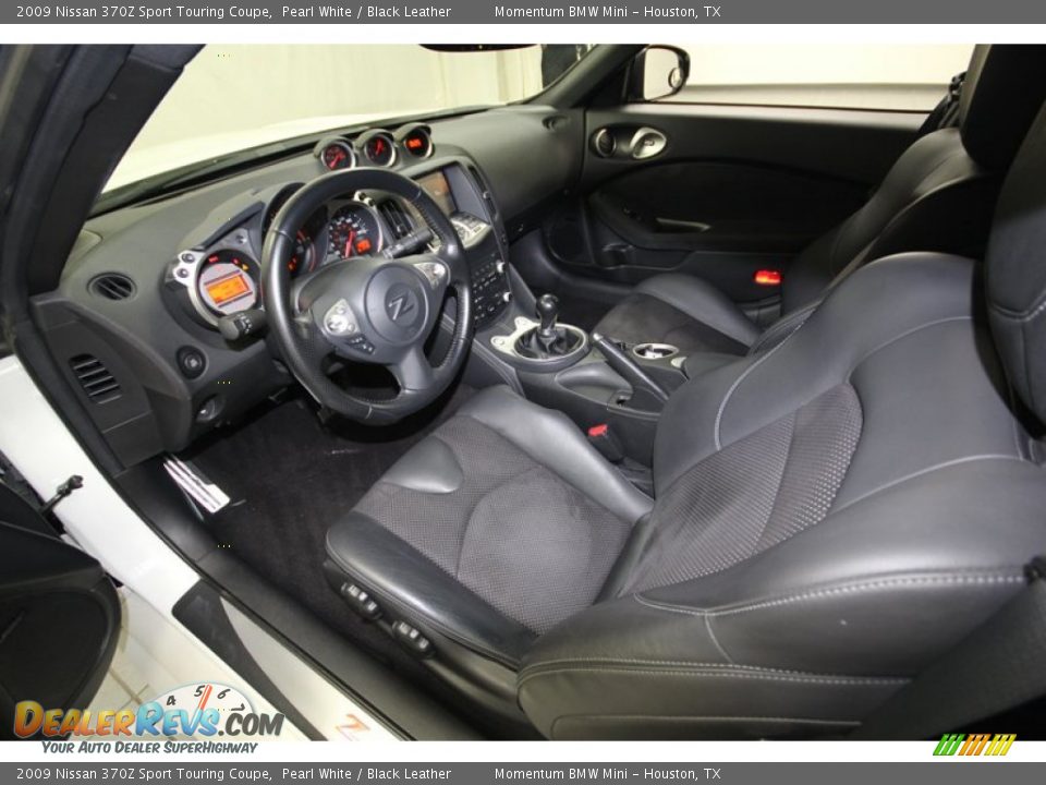 Front Seat of 2009 Nissan 370Z Sport Touring Coupe Photo #13
