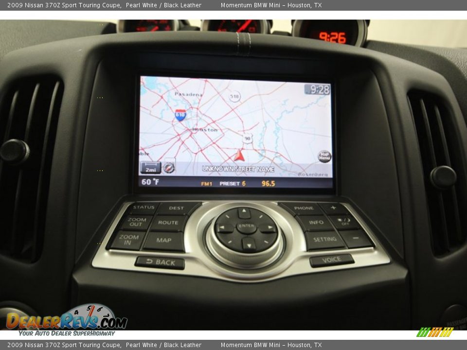 Controls of 2009 Nissan 370Z Sport Touring Coupe Photo #21
