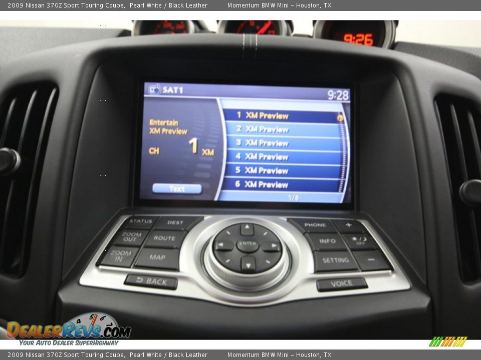 Controls of 2009 Nissan 370Z Sport Touring Coupe Photo #22