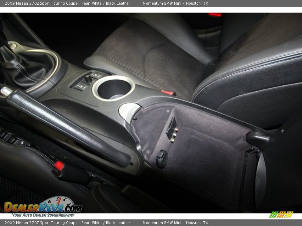 2009 Nissan 370Z Sport Touring Coupe Pearl White / Black Leather Photo #26