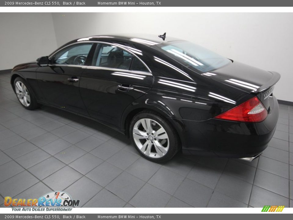 2009 Mercedes-Benz CLS 550 Black / Black Photo #5