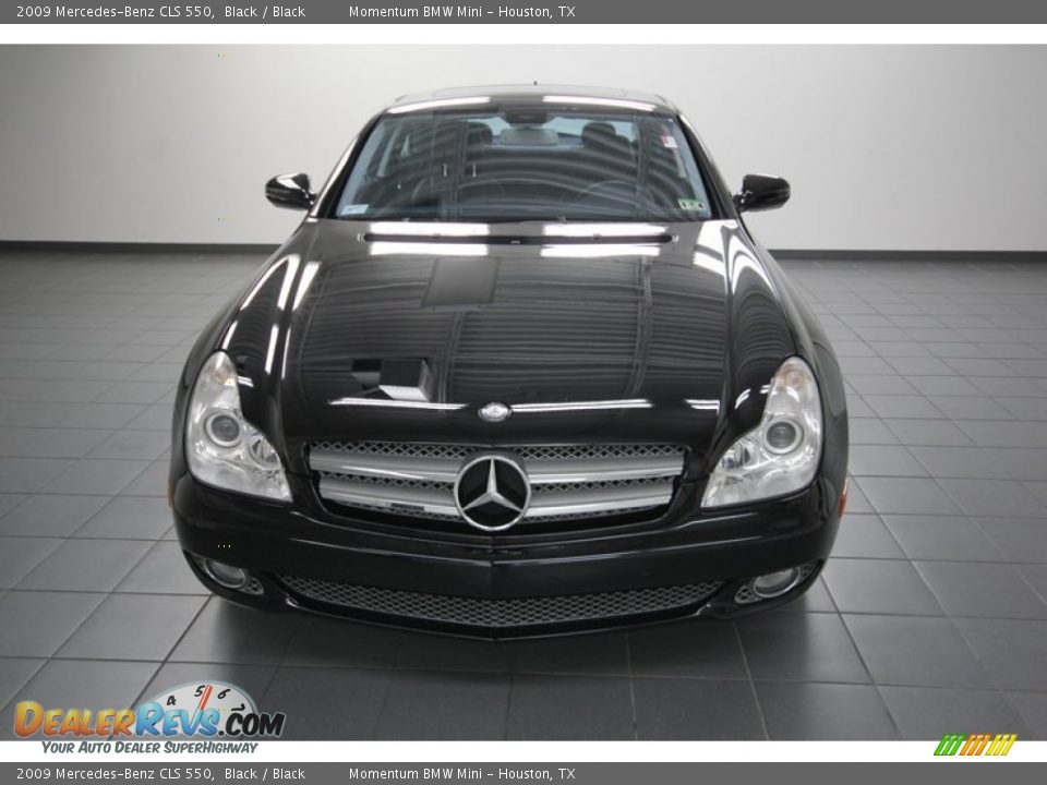 2009 Mercedes-Benz CLS 550 Black / Black Photo #6