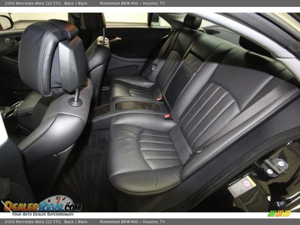 2009 Mercedes-Benz CLS 550 Black / Black Photo #14