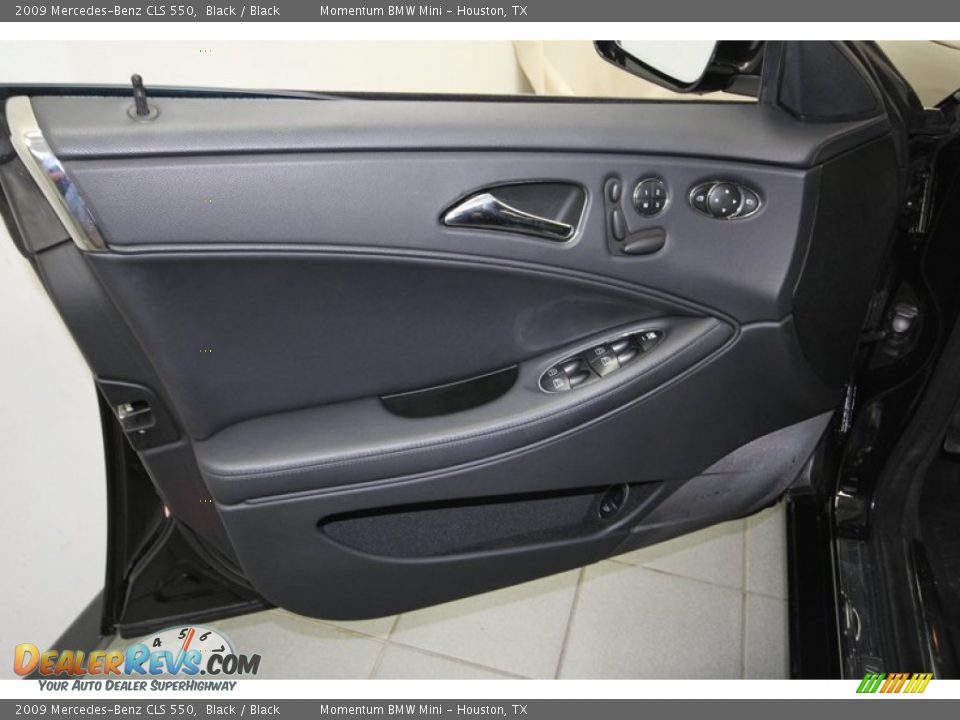 2009 Mercedes-Benz CLS 550 Black / Black Photo #15