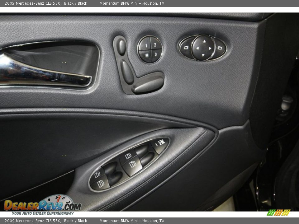 2009 Mercedes-Benz CLS 550 Black / Black Photo #16