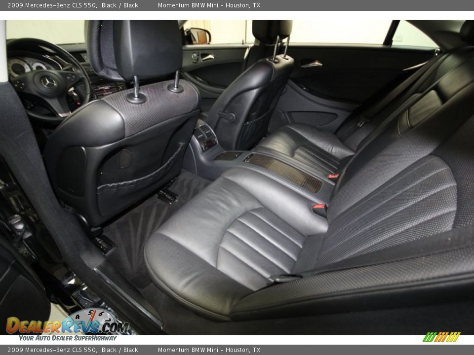 2009 Mercedes-Benz CLS 550 Black / Black Photo #27