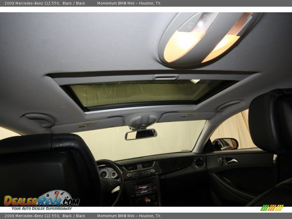 2009 Mercedes-Benz CLS 550 Black / Black Photo #30