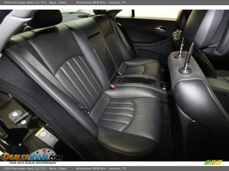 2009 Mercedes-Benz CLS 550 Black / Black Photo #36
