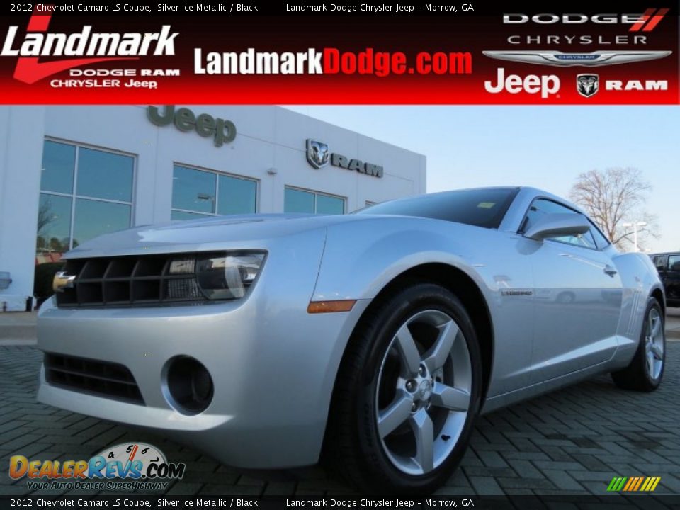 2012 Chevrolet Camaro LS Coupe Silver Ice Metallic / Black Photo #1