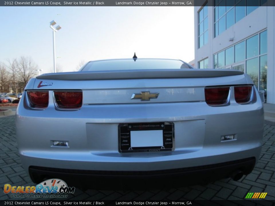 2012 Chevrolet Camaro LS Coupe Silver Ice Metallic / Black Photo #4