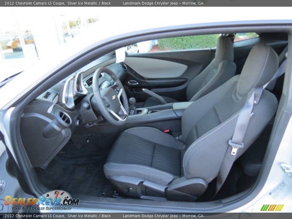 2012 Chevrolet Camaro LS Coupe Silver Ice Metallic / Black Photo #10