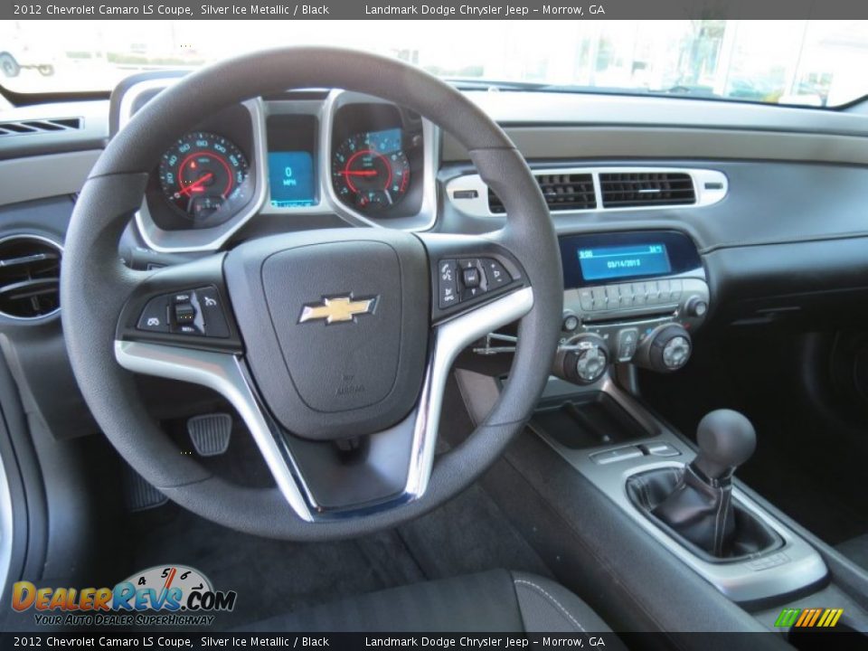 2012 Chevrolet Camaro LS Coupe Silver Ice Metallic / Black Photo #13