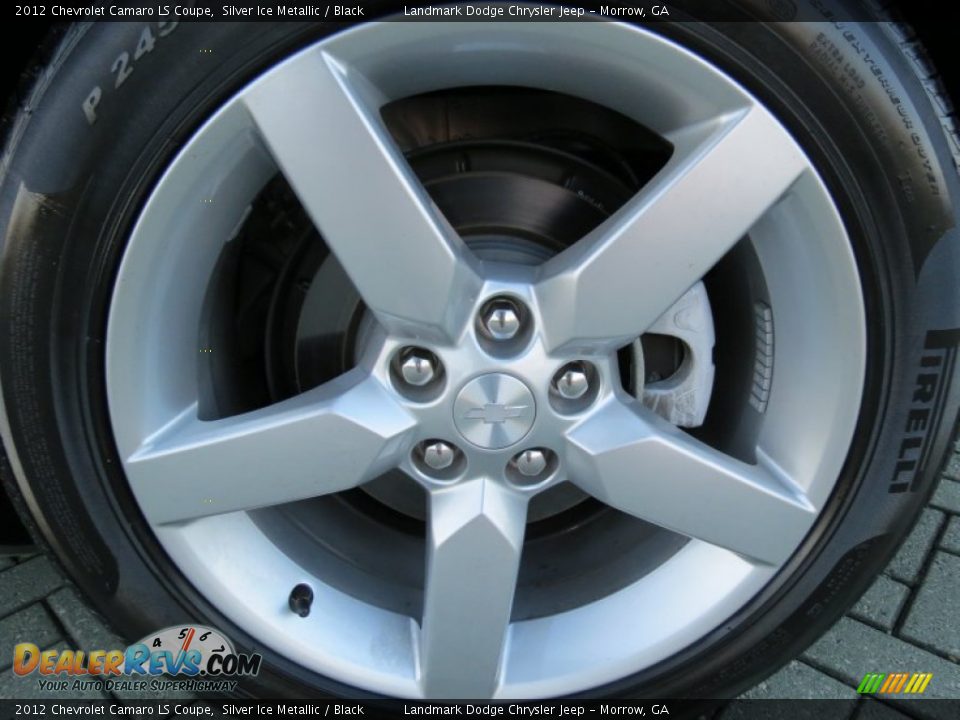 2012 Chevrolet Camaro LS Coupe Silver Ice Metallic / Black Photo #16
