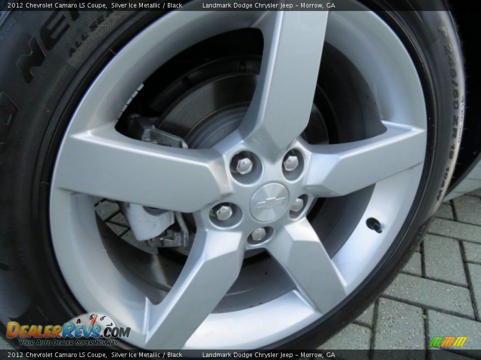 2012 Chevrolet Camaro LS Coupe Silver Ice Metallic / Black Photo #17