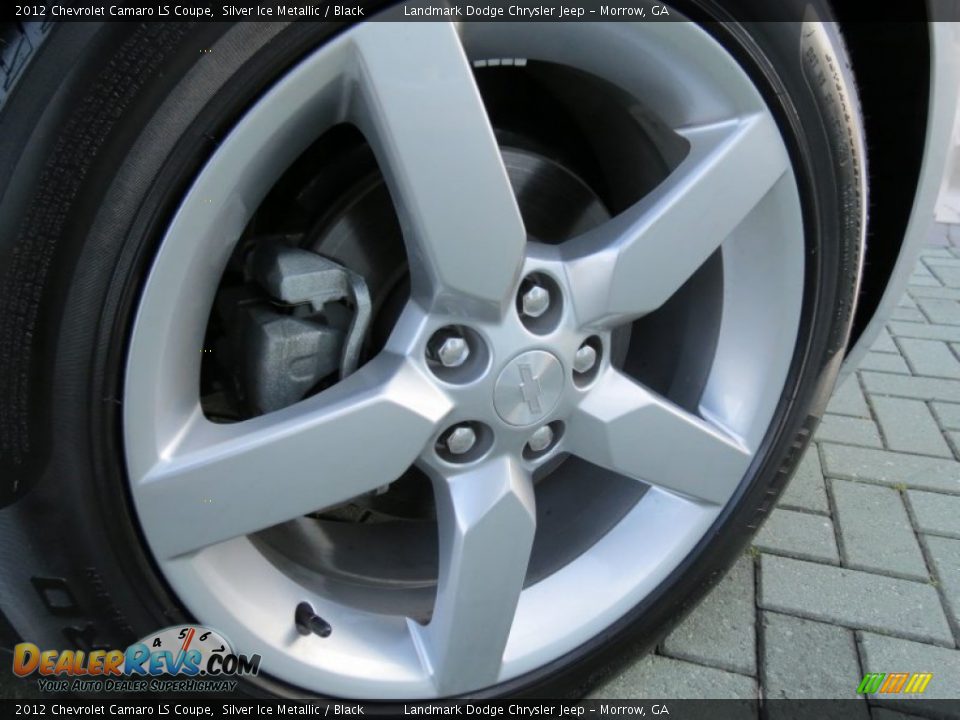 2012 Chevrolet Camaro LS Coupe Silver Ice Metallic / Black Photo #21