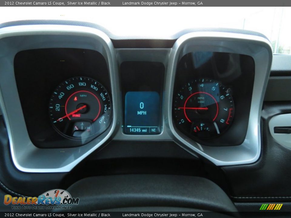 2012 Chevrolet Camaro LS Coupe Silver Ice Metallic / Black Photo #22