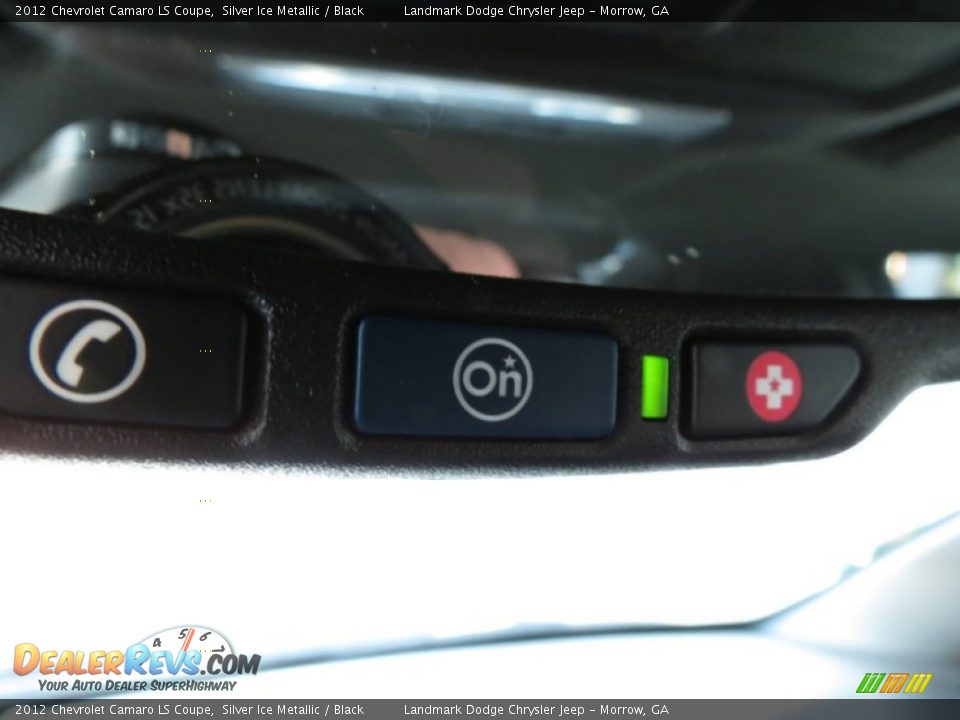2012 Chevrolet Camaro LS Coupe Silver Ice Metallic / Black Photo #25