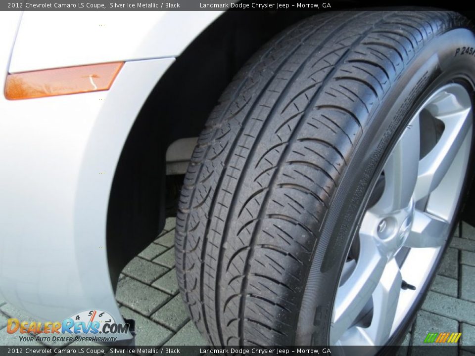 2012 Chevrolet Camaro LS Coupe Silver Ice Metallic / Black Photo #28
