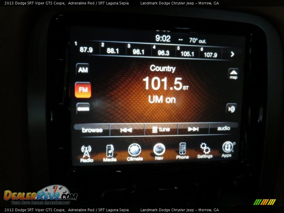 Controls of 2013 Dodge SRT Viper GTS Coupe Photo #11