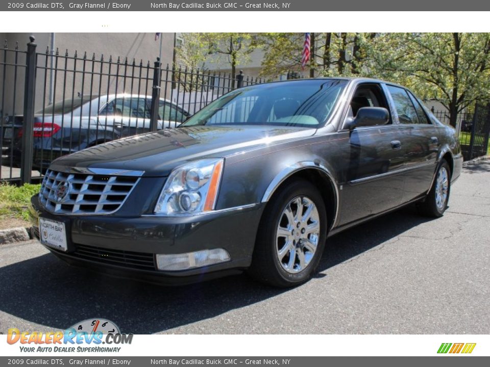 2009 Cadillac DTS Gray Flannel / Ebony Photo #1