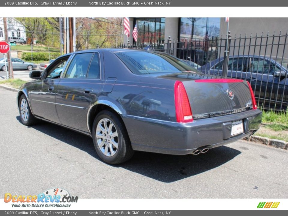 2009 Cadillac DTS Gray Flannel / Ebony Photo #4