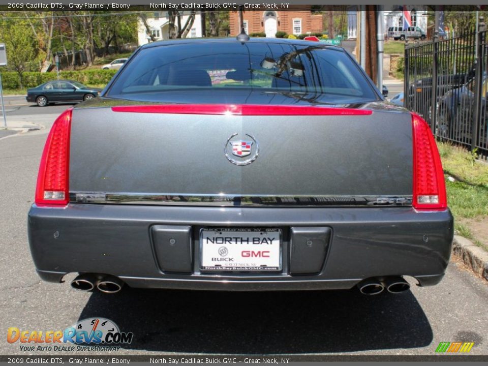 2009 Cadillac DTS Gray Flannel / Ebony Photo #5