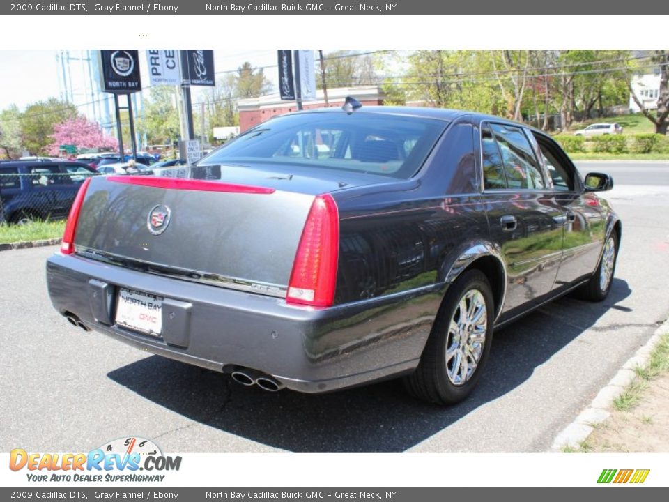 2009 Cadillac DTS Gray Flannel / Ebony Photo #6